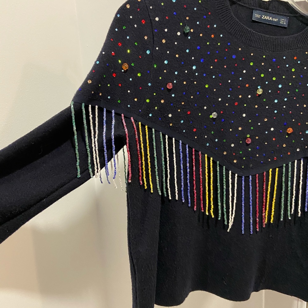 Fringe sweater - Picture 3 of 5